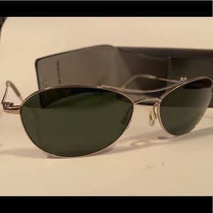 Oliver Peoples Aviator Sunglasses